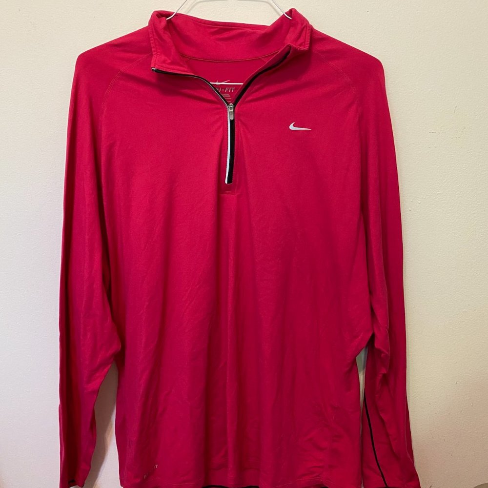 Pink Nike Quarter Zip